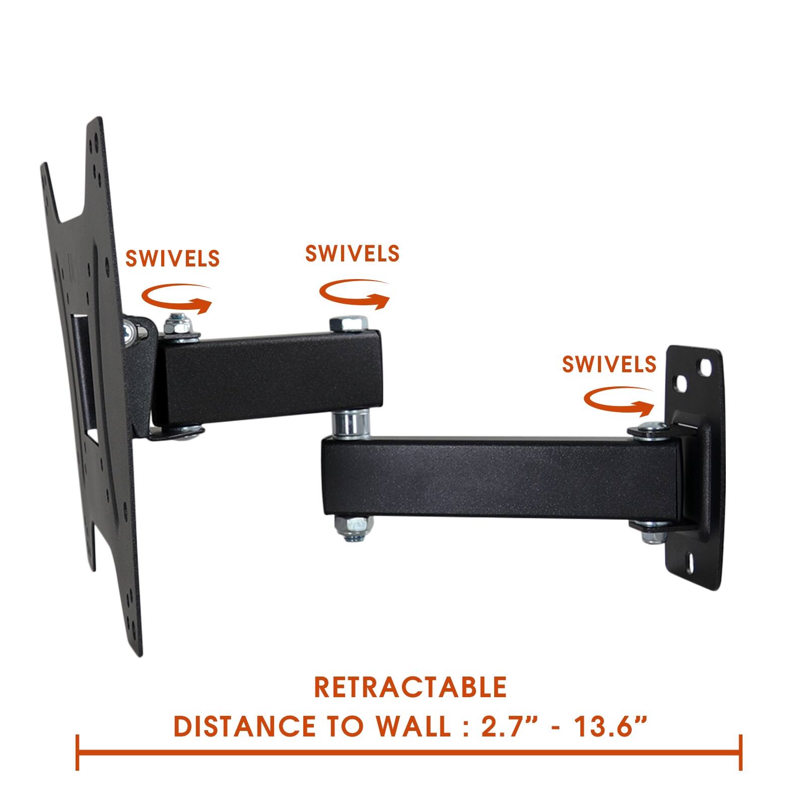 SWIVELS, SWIVELS, SWIVELS, RETRACTABLE, DISTANCE TO WALL: 2.7" - 13.6"
