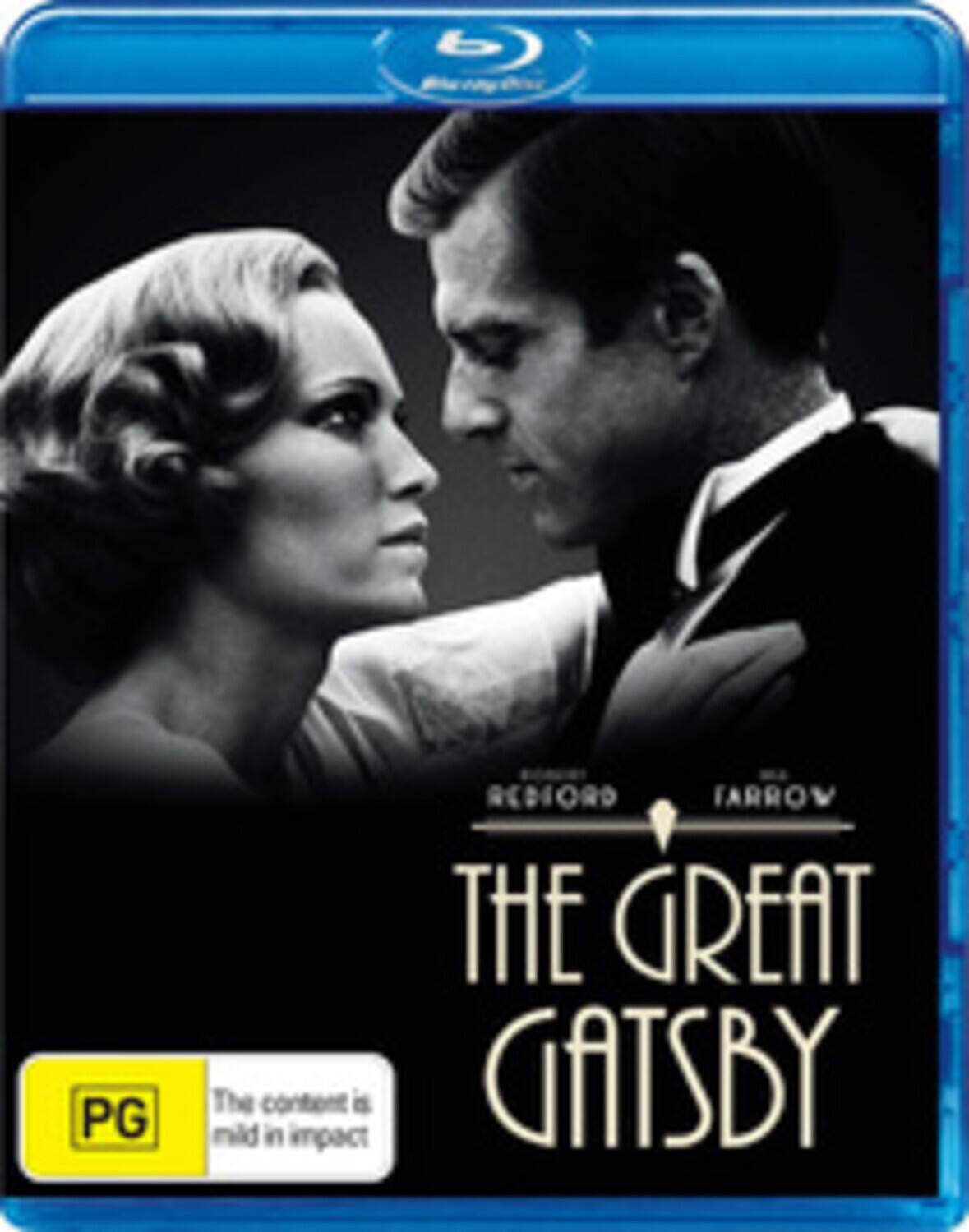 Front. The Great Gatsby   - BLU-RAY.