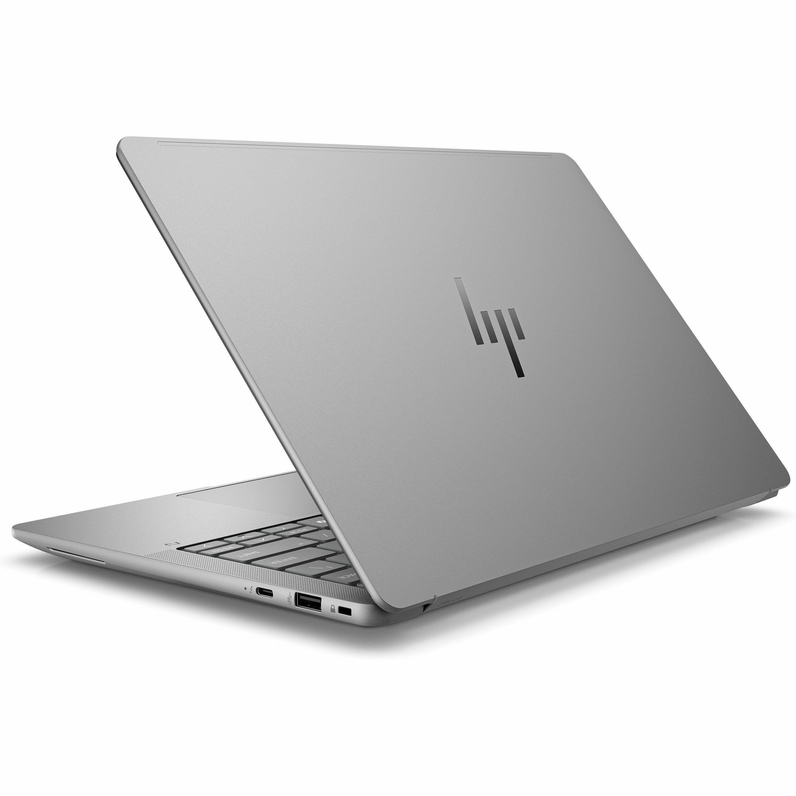 Alt View 4. HP - HP ZBook Ultra G1a 14" Touchscreen Mobile Workstation - 2.8K - AMD Ryzen AI MAX PRO 385 - 32 GB - 1 TB SSD - English - Silver.