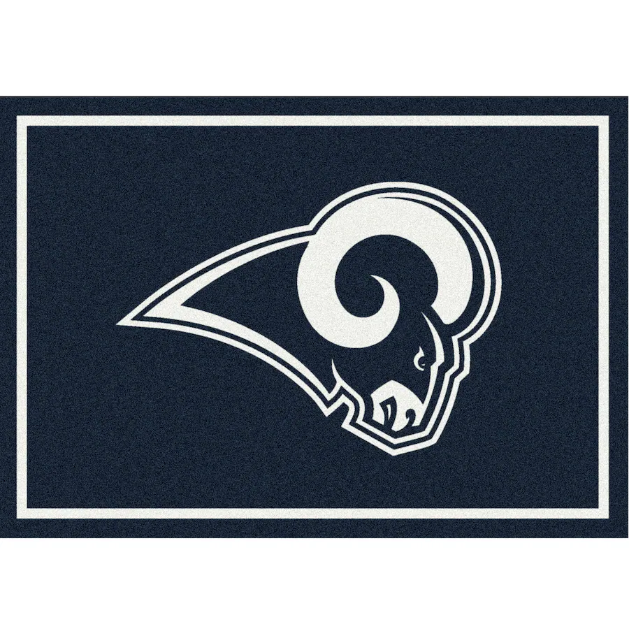 Imperial Los Angeles Rams 5'4'' x 7'8'' Spirit Rug Black 3533004 - Best Buy