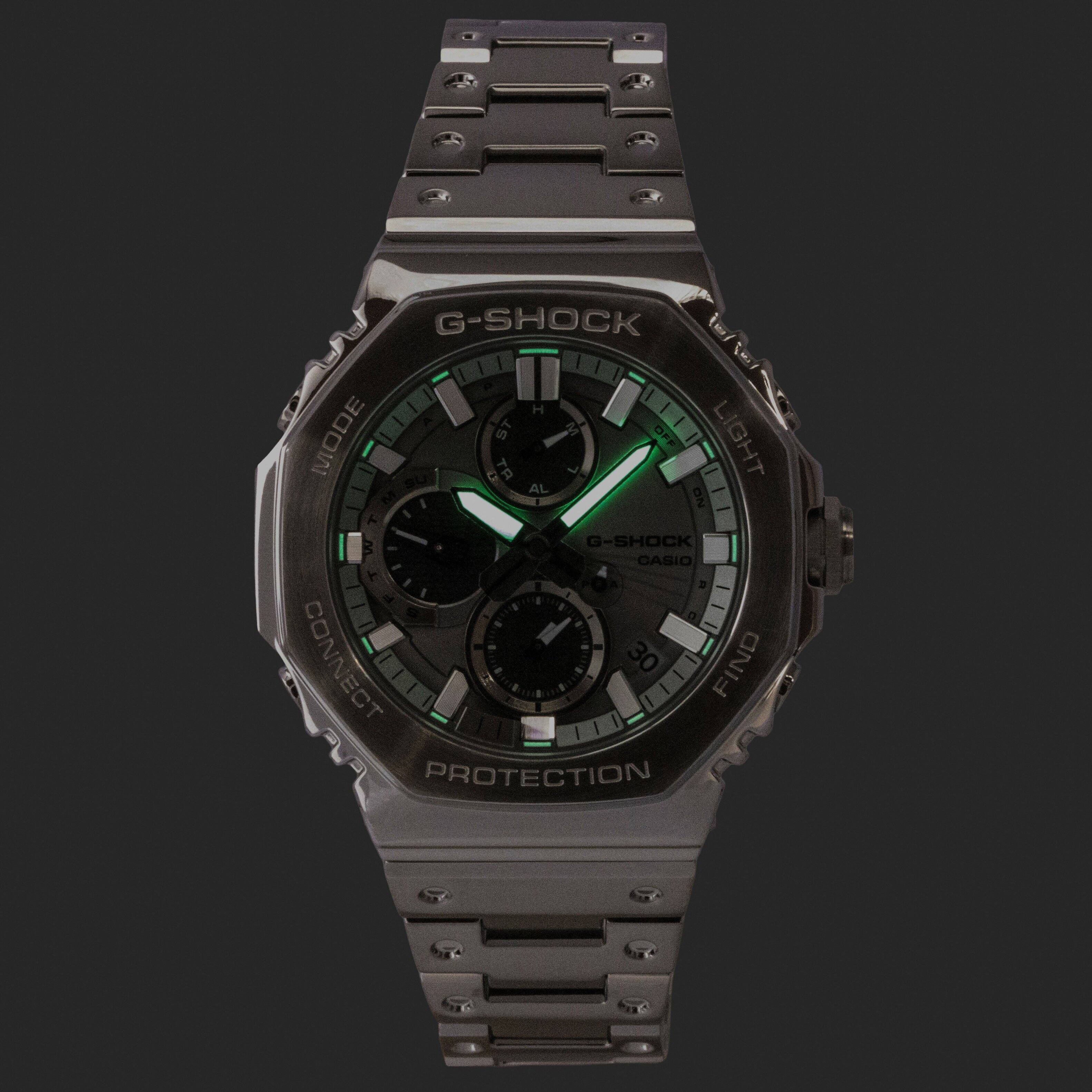 G-SHOCK  
G-SHOCK  
CASIO  
PROTECTION  
MODE  
LIGHT  
FIND  
CONNECT