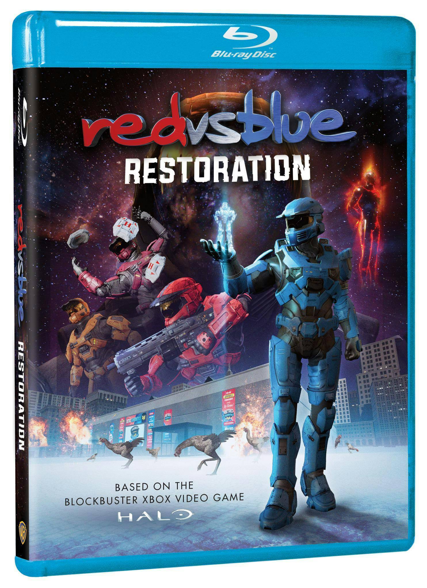 Angle. Red vs. Blue: Restoration [Blu-ray].