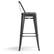 Alt View 11. Simpli Home - Rayne 30 inch Metal Bar Stool (Set of 2) - Grey.