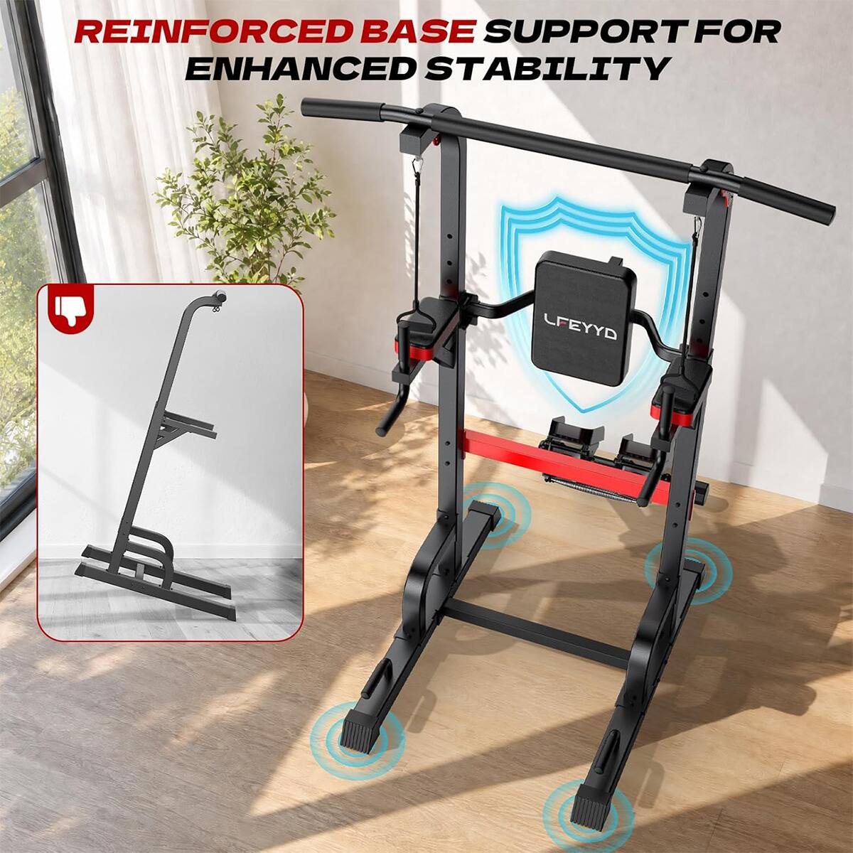 REINFORCED BASE SUPPORT FOR ENHANCED STABILITY