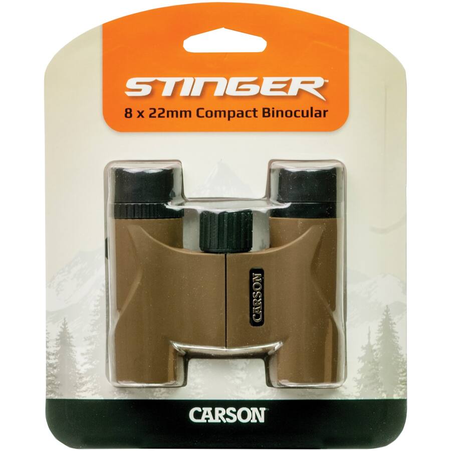 Carson Stinger 8x 22mm Compact Portable Binoculars Multi Color HW-822 ...