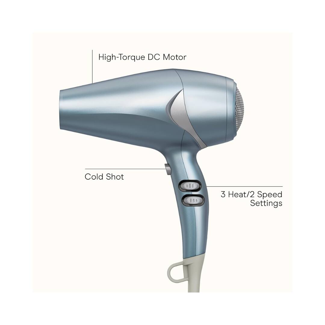 High-Torque DC Motor  
Cold Shot  
3 Heat/2 Speed Settings
