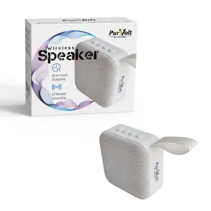 Pur7olt by Pursonic
Wireless Speaker
Up to 4 hours of playtime
5.0 Wireless Connectivity