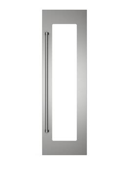 24"W. Door Panel for Viking Veil FDWCIC7240R Right Hinge Wine Models - Stainless Steel