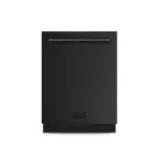 Front. Thor Kitchen - Gordon Ramsay Series by THOR Kitchen 24 Inch Dishwasher - Black.