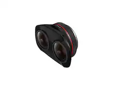 Front. 3D Systems - Canon RF5.2mm F2.8 L Dual Fisheye Lens - 3D Virtual Reality, 180 Degree VR, Canon EOS R5 Compatible Black - Black.