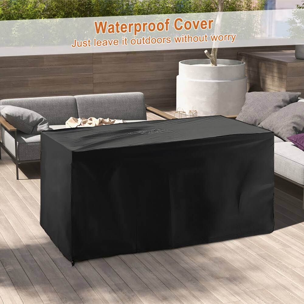 Waterproof Cover  
Just leave it outdoors without worry