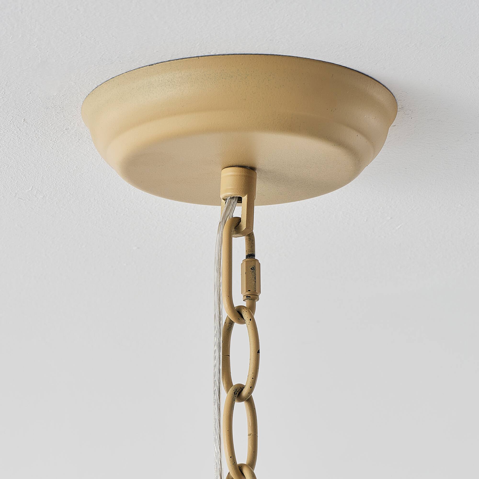 Alt View 4. Parrot Uncle - 15.7" Boho Wood Beaded 2-Light Adjustable Pendant Light for Dining Room and Kitchen Island - Natural.