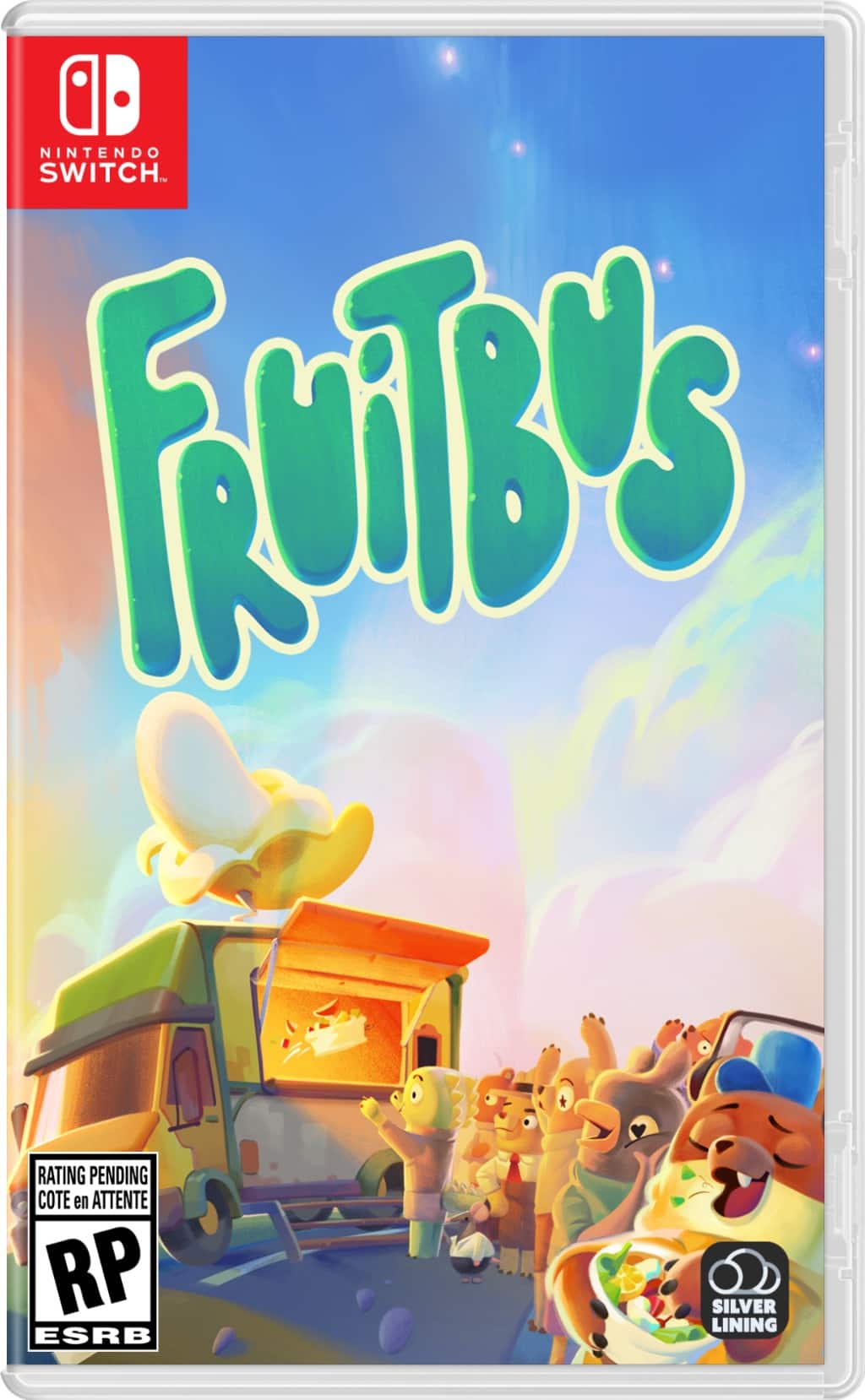 Nintendo Switch game Fruitbys. Rating pending.