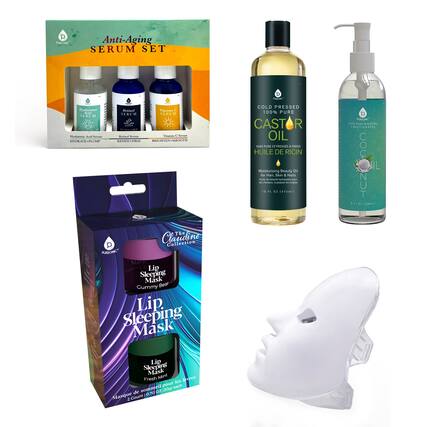 P PAONI Anti-Aging SERUM SET
Hydrating Serum - Hyaluronic Acid Serum
Retinol Serum - Retinol Serum
Vitamin C Serum - Vitamin C Serum
COLD PRESSED 100% PURE CASTOR OIL
Moisturizing Beauty Oil for Hair, Skin & Nails
100% PURE NATURAL COCONUT OIL
Moisturizing Beauty Oil for Hair, Skin & Nails
The Claudine Collection
Gummy Bear Lip Sleeping Mask
Lip Sleeping Mask
Fresh Mint
Masque de sommeil pour les lèvres
0.70 oz (20g)
2 Count
