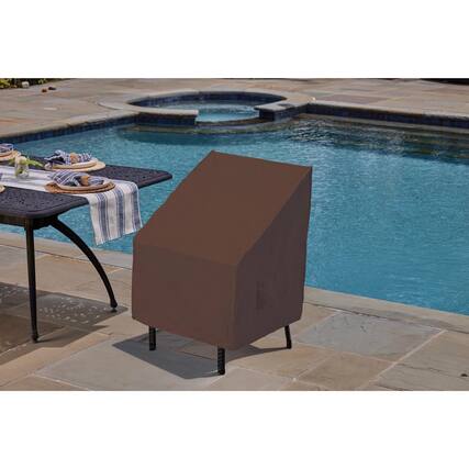 Front. Living Accents - Living Accents Polyester Chair Cover.