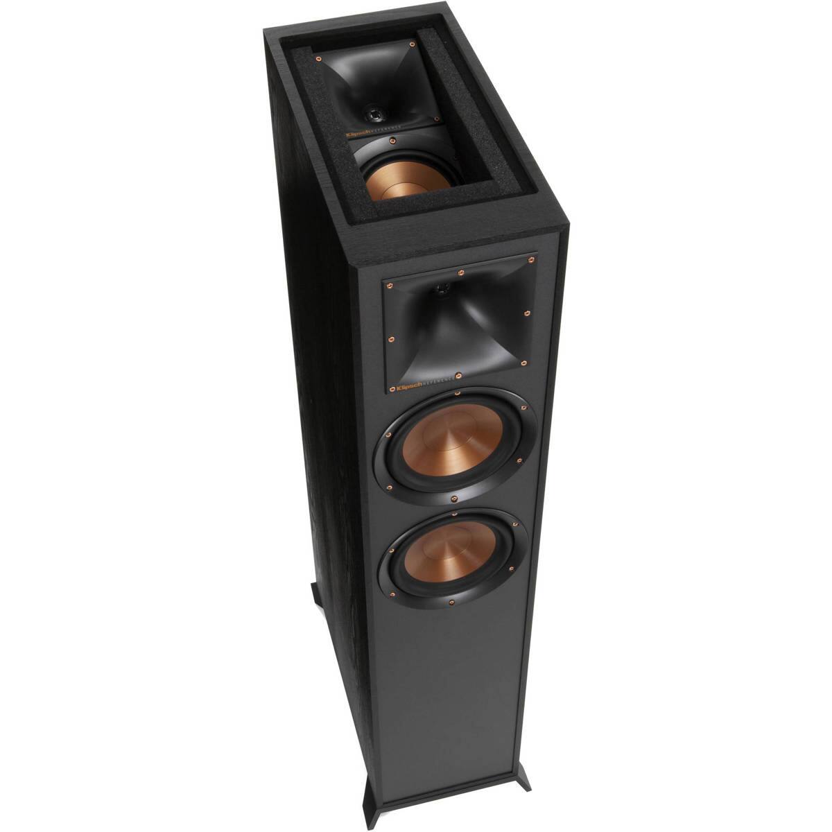 Alt View 7. Klipsch - Klipsch Reference R-625FA Floorstanding Speaker, Black, Pair.