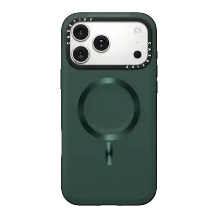 Front. CASETiFY - Apple iPhone 17 Pro Max Force Case - Forest.