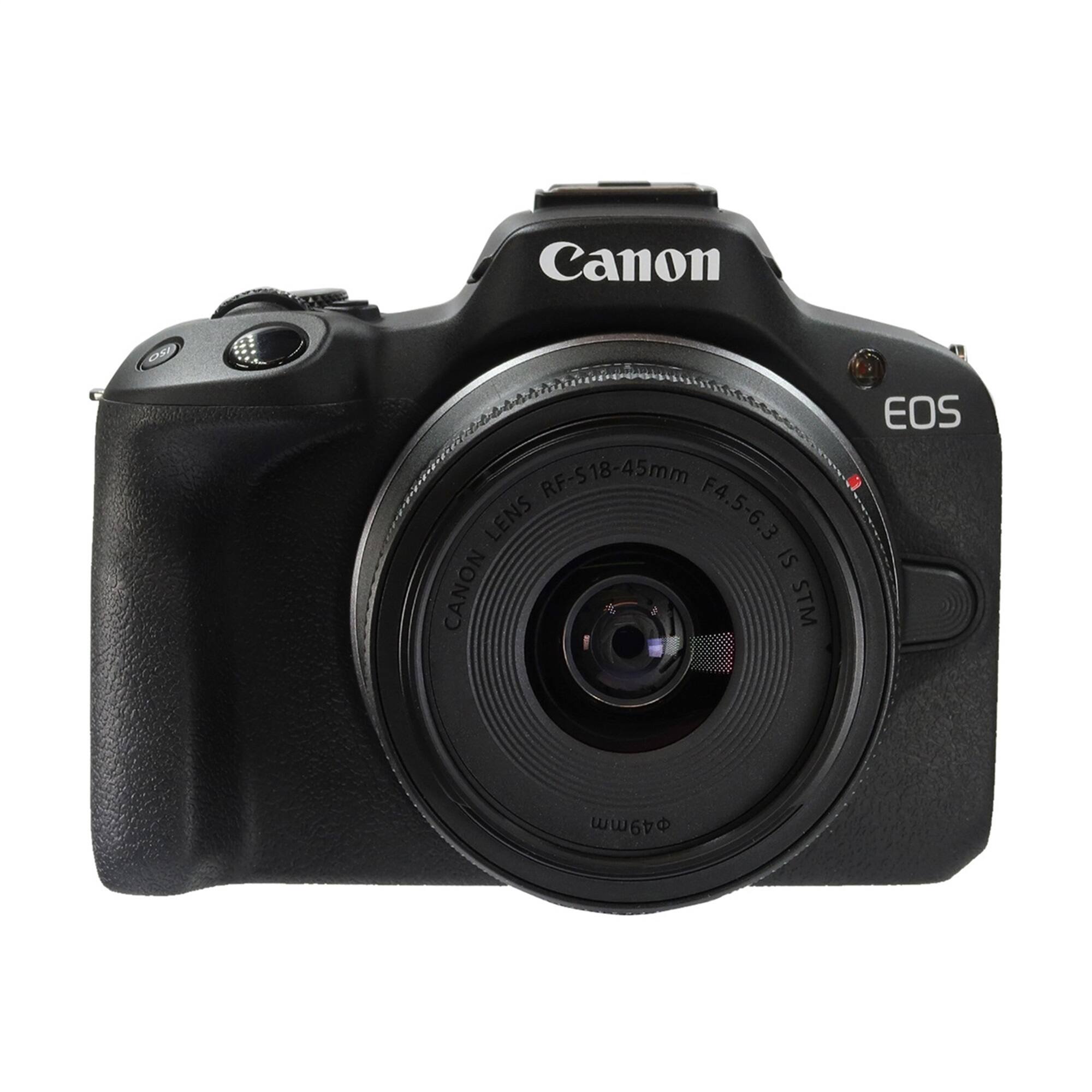 Canon EOS  
RF-S 18-45mm Lens F4.5-6.3 IS STM  
Canon Lens