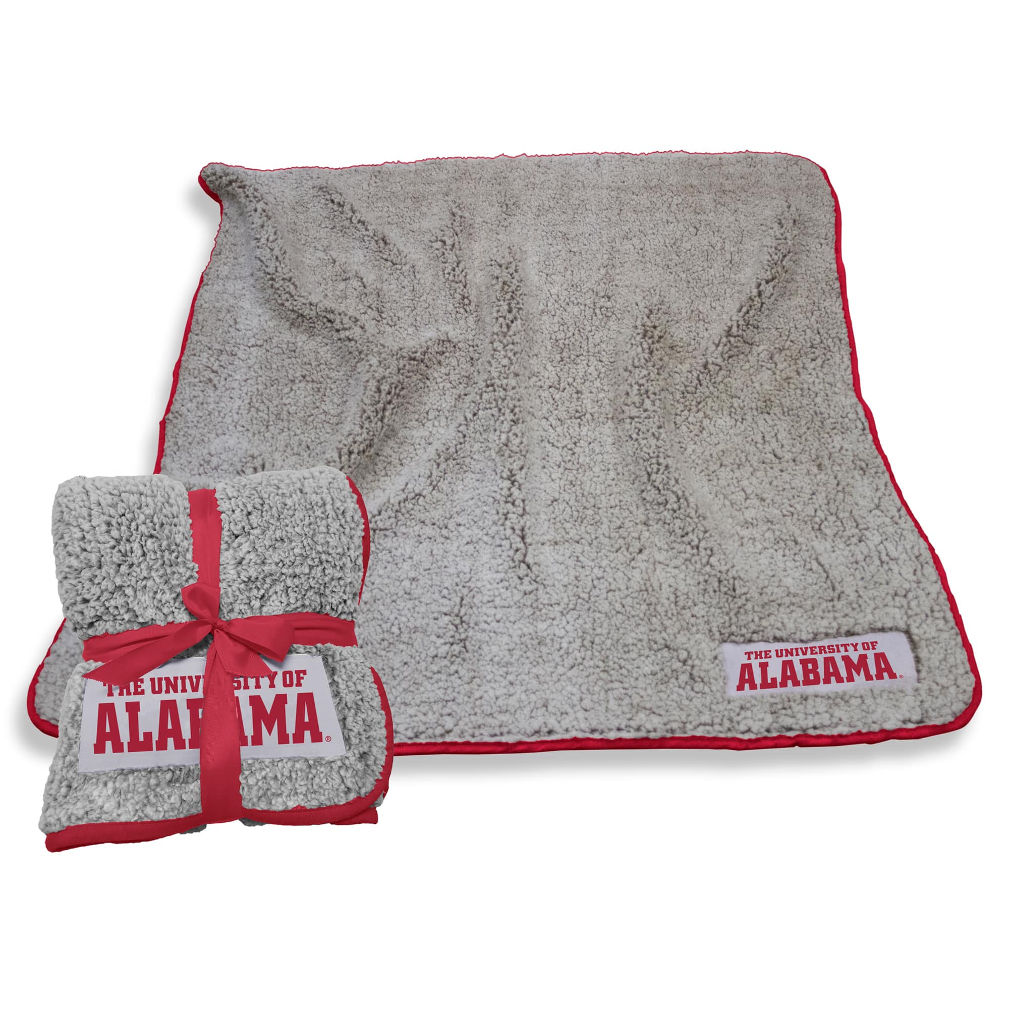 Photos - Duvet Tide Logo Brands - Alabama Crimson  50" x 60" Frosty Fleece Team Blanket - Multicolor 4342593 