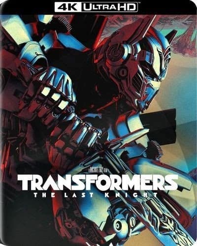 Front. Transformers: The Last Knight (Steelbook)   - 4K Blu-Ray.