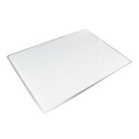 Floortex - Glass Magnetic Grid Board 17" x 23" - White - Front_Zoom