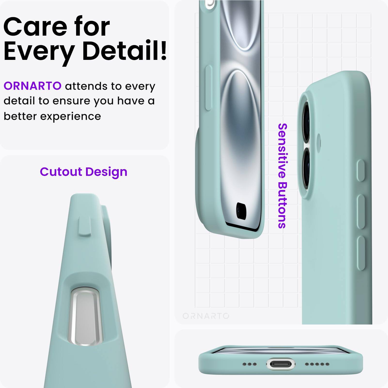 Care for Every Detail!

ORNARTO attends to every detail to ensure you have a better experience

Cutout Design

Sensitive Buttons