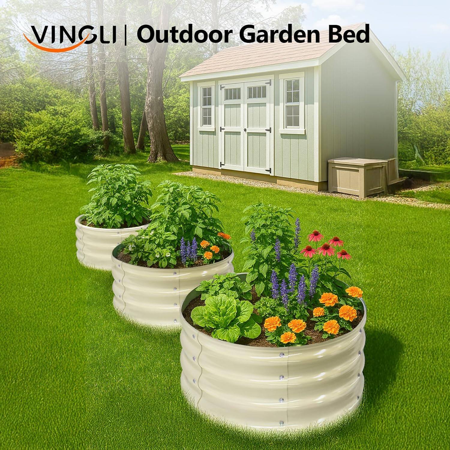 VINGLI | Outdoor Garden Bed