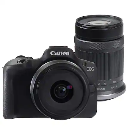 Canon EOS 45617 70-55 STM on 135 100 55-210
