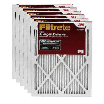 SANDER
CRIVE
BUSTISS Allerges
Filtret
CRIVE
3M DEIBIES
Filtret
3M Filtret 3M CHICKING CREWS Filtret 3M SAVE Filtret 3M 100000 CREWS Filtret 3M Filtrete Serving Deaning Fat At MICRO Allergen Defense Helps Protect Your Home by Reducing Allergens in Your Air
MICROPARTICLE PERFORMANCE RATIOUS 1000 FILTRATION LEVEL
DUST I LINT POLLEN & PET DANDER
AIRFLOW GUARANTEED Lover MIKGS CONCIONANTE
LASTS UP TO 3 MONTHS See Detaily a Incial
3M