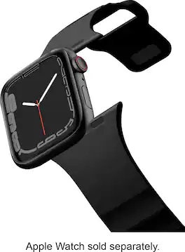 CASETiFY - Bounce Band for Apple Watch 42mm, 44mm, 45mm and Apple Watch Ultra 49mm (All Series) - Black