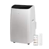 TCL - 450 Sq. Ft. 10,000 BTU Q-Series Ultra-Quiet Dual Hose Inverter Smart Portable Air Conditioner - White