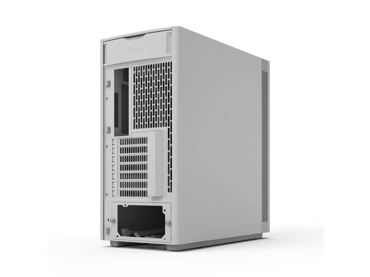 Alt View 9. Fractal Design - Define One Light PC Gaming Case - Sound-Dampened, 3 Fans, ATX/E-ATX/mATX/ITX Support - Black.