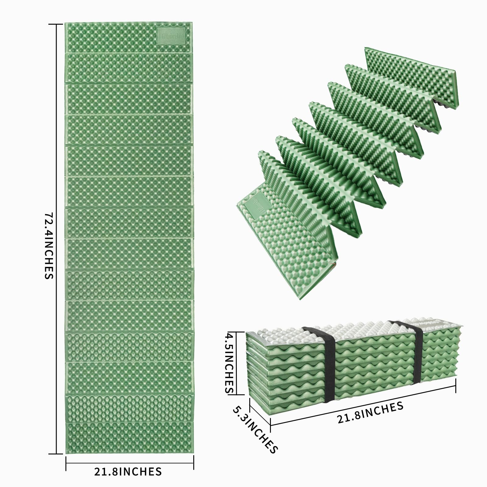 72.4 inches  
21.8 inches  
4.5 inches  
5.3 inches  
21.8 inches