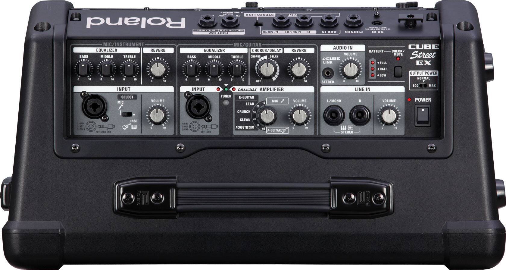 Alt View 11. Roland - CUBE Street EX Stereo Amplifier.