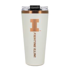 Great American Products - Illinois Fighting Illini 30oz. Big Slim Tumbler - Cream