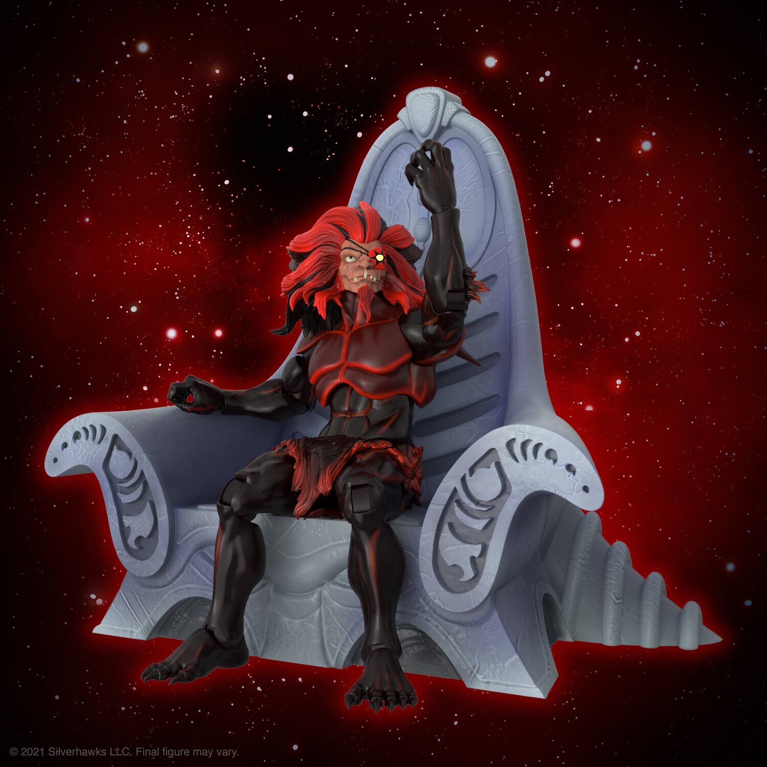 The corrected text is: "© 2021 Silverhawks LLC. Final figure may vary."