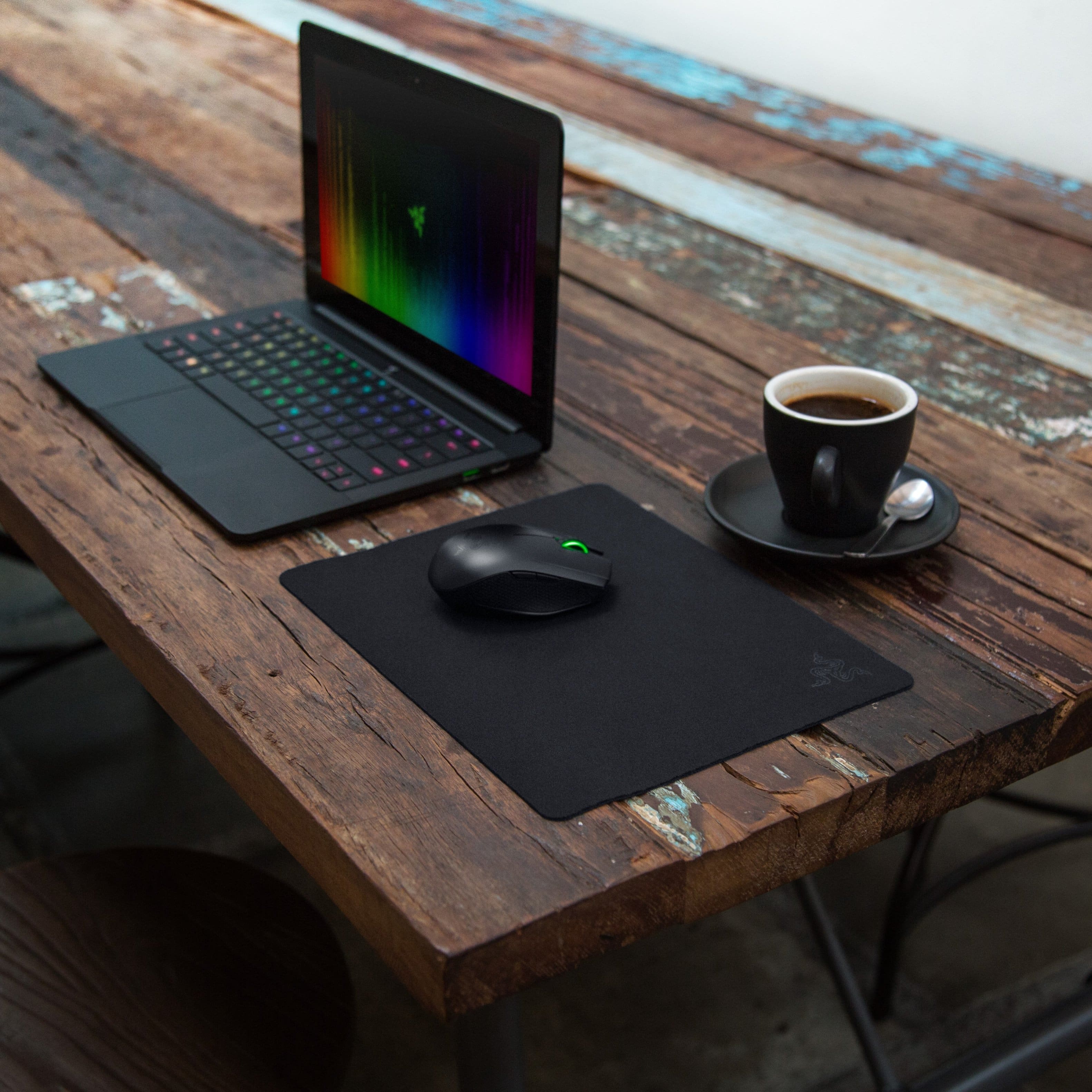 Alt View 11. Razer - Goliathus Mobile Stealth Edition Gaming Mouse Pad - Black.