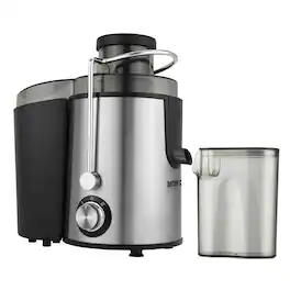 Better Chef - 400W Large Feed Juice Extractor - Silver
