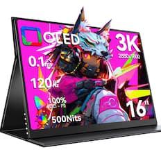 OLED 0.1ms 120 Hz 100% DCI-P3 500Nits
2880x1800 16"