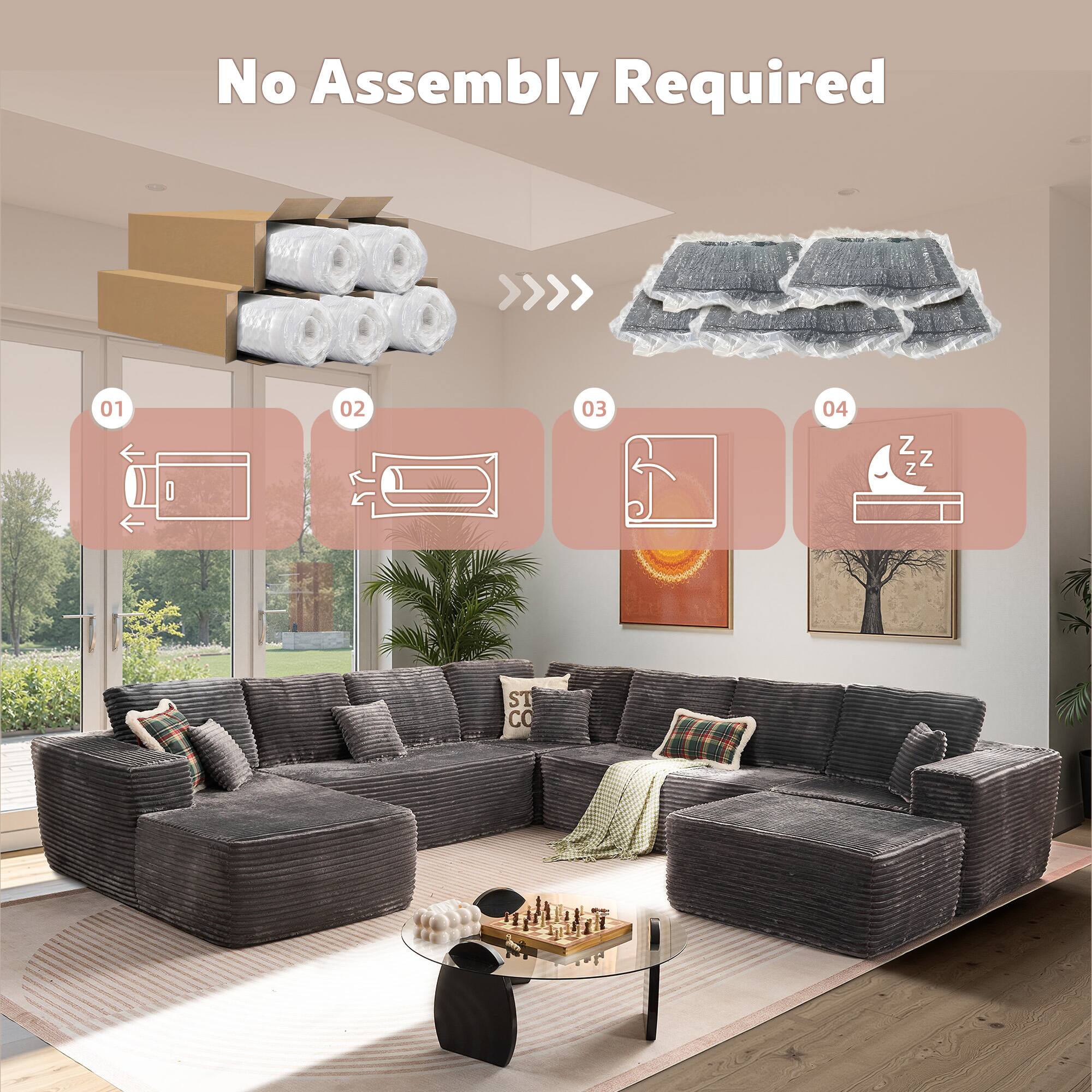 No Assembly Required

01
02
03
04

ST CO