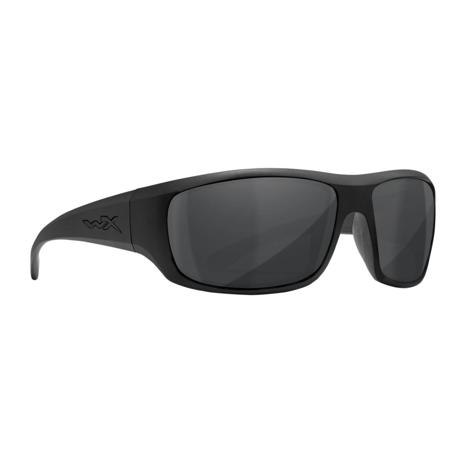 Back. Wiley X - Wiley-X Omega Sunglasses (Captivate Polarized Gray Lens, Matte Black Frame) - Gray.