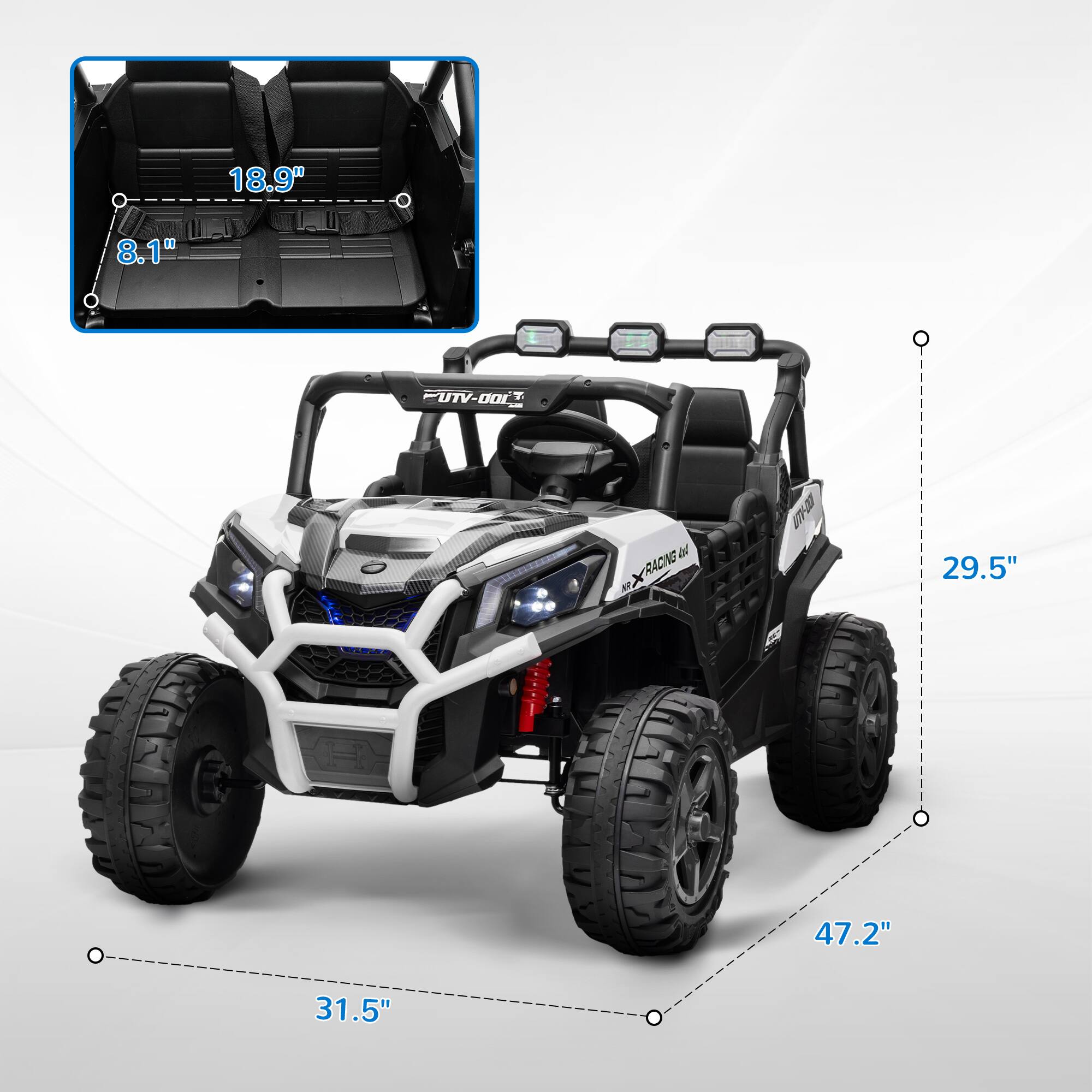 18.9"  
8.1"  
29.5"  
31.5"  
47.2"