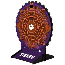 Fan Creations - Clemson Tigers Aztec Circle Desk Calendar - Multicolor