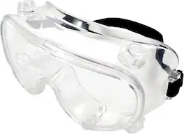 HQRP - Safety Goggles Eye Protection for Medical Lab Chemistry Science Laboratory Yardwork Construction Woodworking etc - Clear