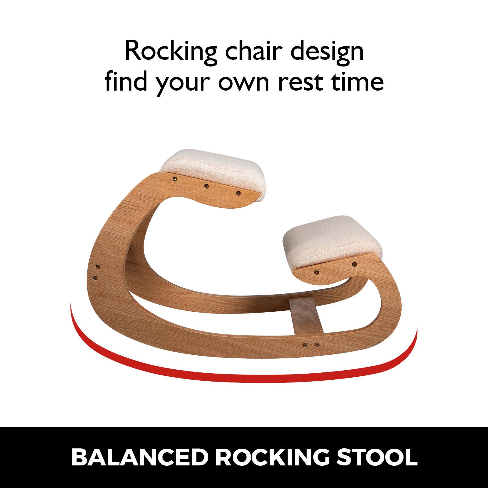 Rocking chair design  
find your own rest time  

BALANCED ROCKING STOOL