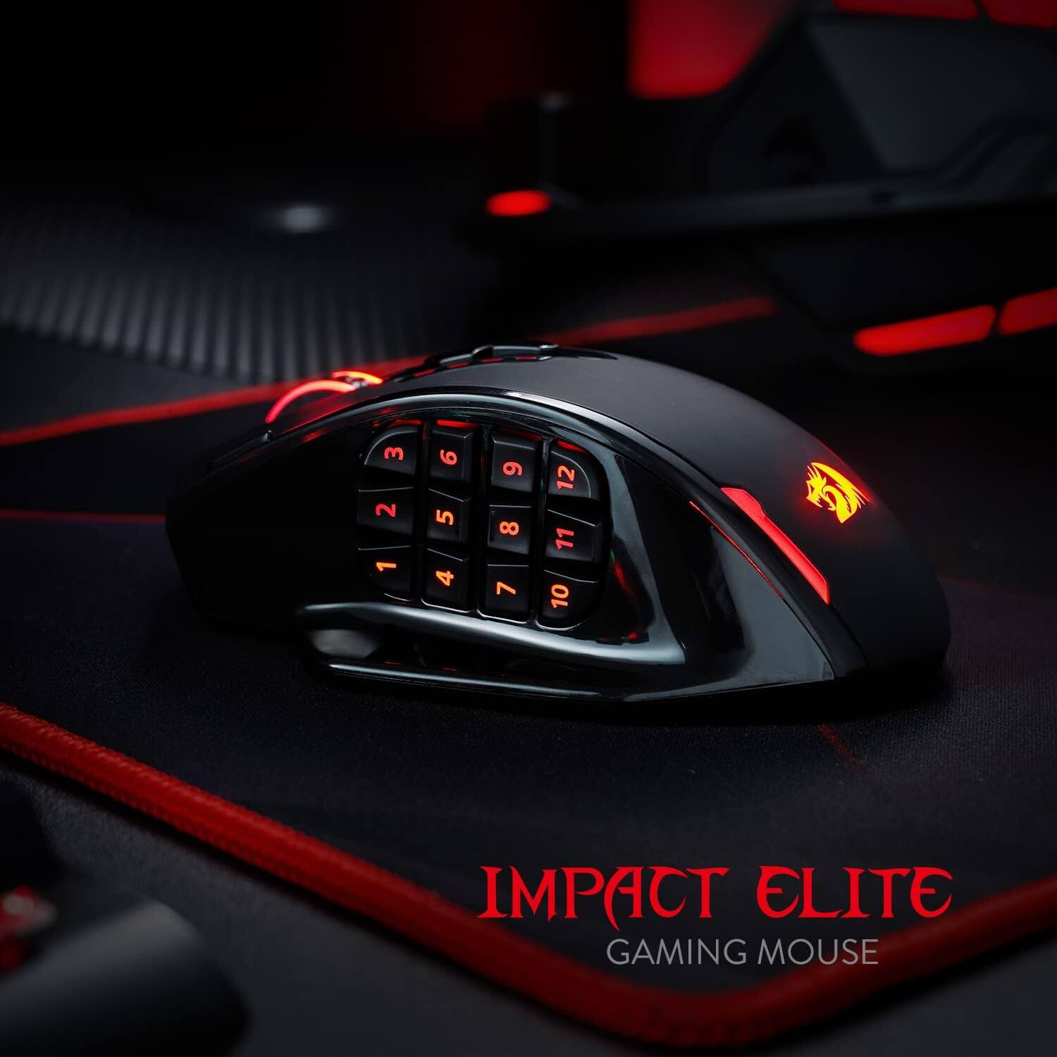 3 2 1  
9 5 4  
9 8 7  
12 11 10  
201  
IMPACT ELITE GAMING MOUSE