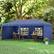 Alt View 8. Outsunny - x 20' Pop Up Canopy Tent with 4 Sidewalls, Instant Gazebo with Carry Bag for Garden - Blue.