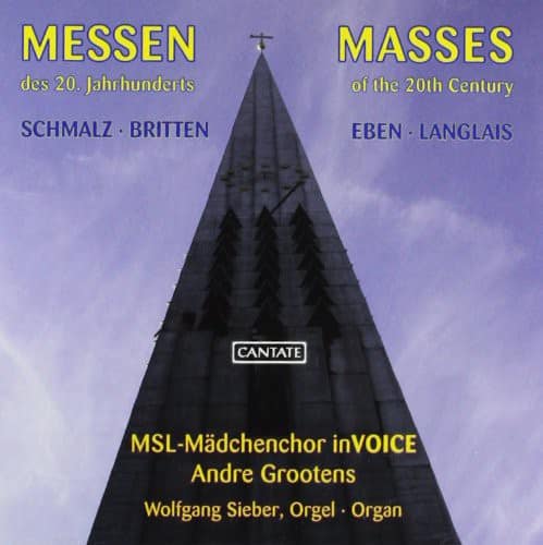 Britten / Langlais / Schmalz / Grootens / Sieber - Masses of the 20th Century   - COMPACT DISCS [CD]