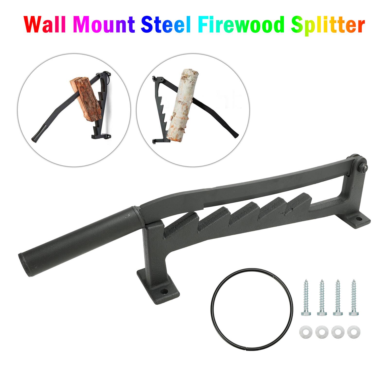 Wall Mount Steel Firewood Splitter