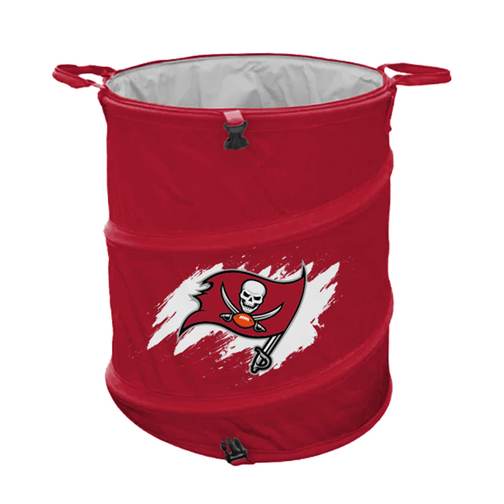 Front. Pegasus - Tampa Bay Buccaneers Big Logo Collapsible Can - Multicolor.